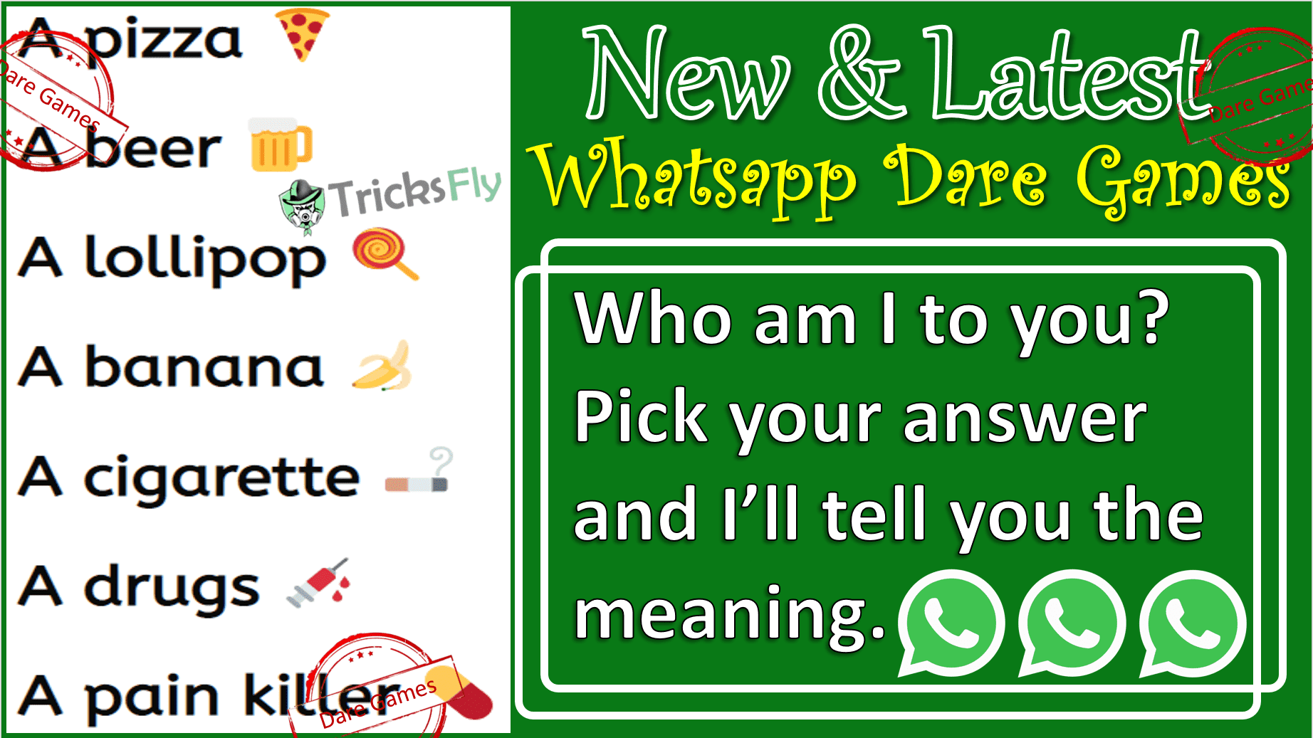 Whatsapp dare games