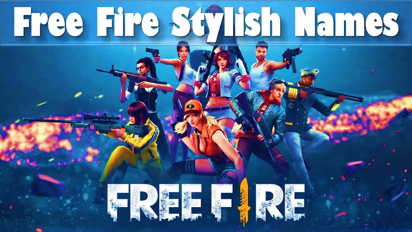 Free fire names tag with free fire squad