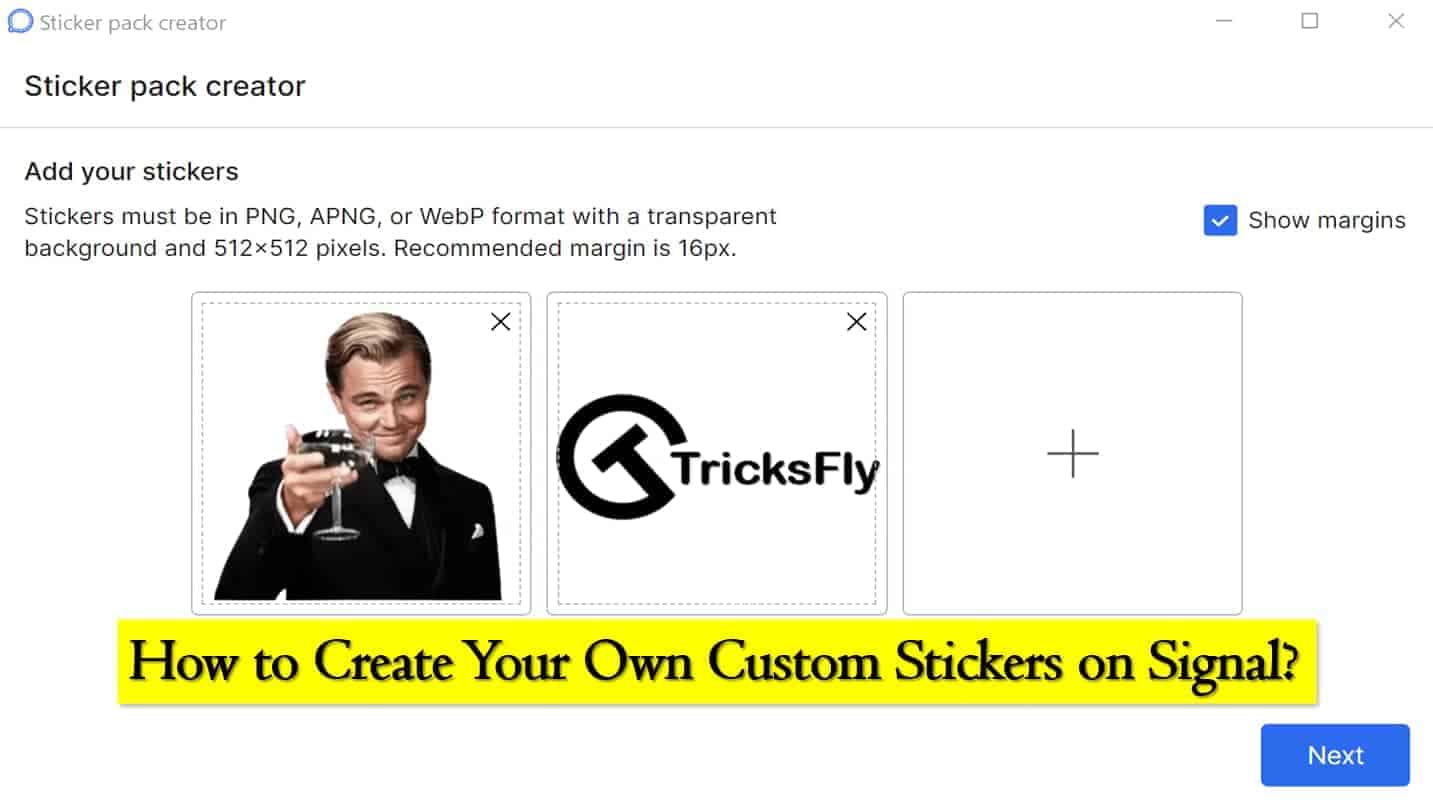 How to Create your own Custom Stickers on Signal