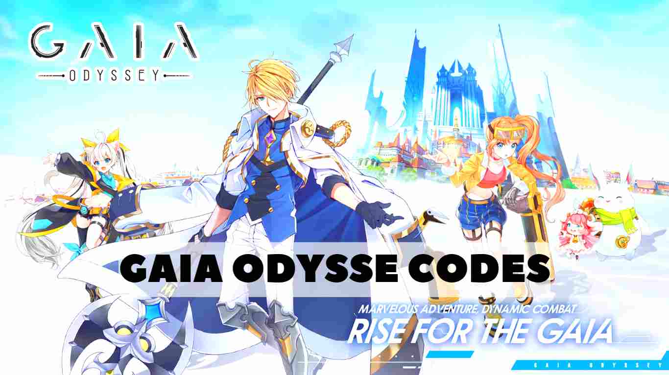 Gaia Odyssey Codes