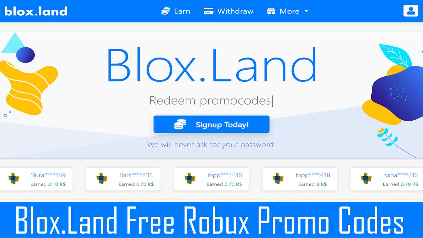 bloxland (blox.land) promo codes